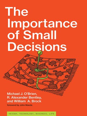 cover image of The Importance of Small Decisions